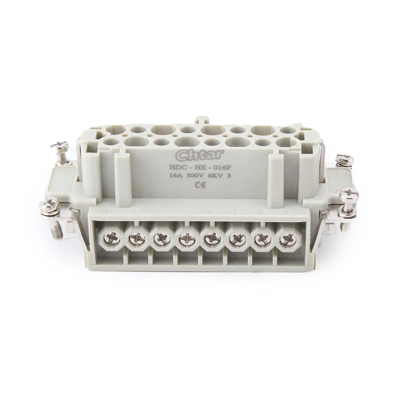 M/F 16 পিন ইনসার্ট হেভি ডিউটি ​​কানেক্টর